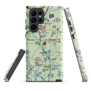 Winnsboro Municipal Airport (F89) VFR Sectional Samsung Phone Case