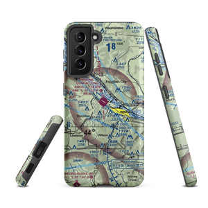 Winona Municipal-Max Conrad Field (ONA) VFR Sectional Samsung Phone Case