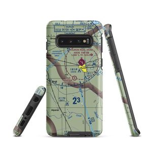 Winter Airfield (SD55) VFR Sectional Samsung Phone Case