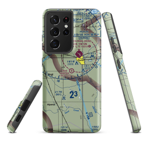 Winter Airfield (SD55) VFR Sectional Samsung Phone Case