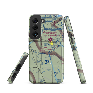 Winter Airfield (SD55) VFR Sectional Samsung Phone Case