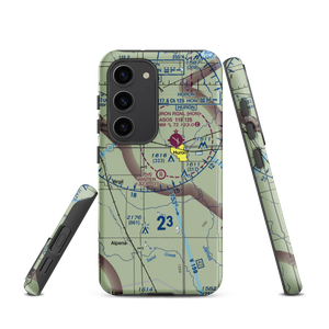 Winter Airfield (SD55) VFR Sectional Samsung Phone Case