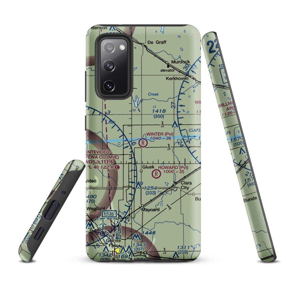 Winter Strip (2MN1) VFR Sectional Samsung Phone Case Samsung Galaxy S20 FE model shown