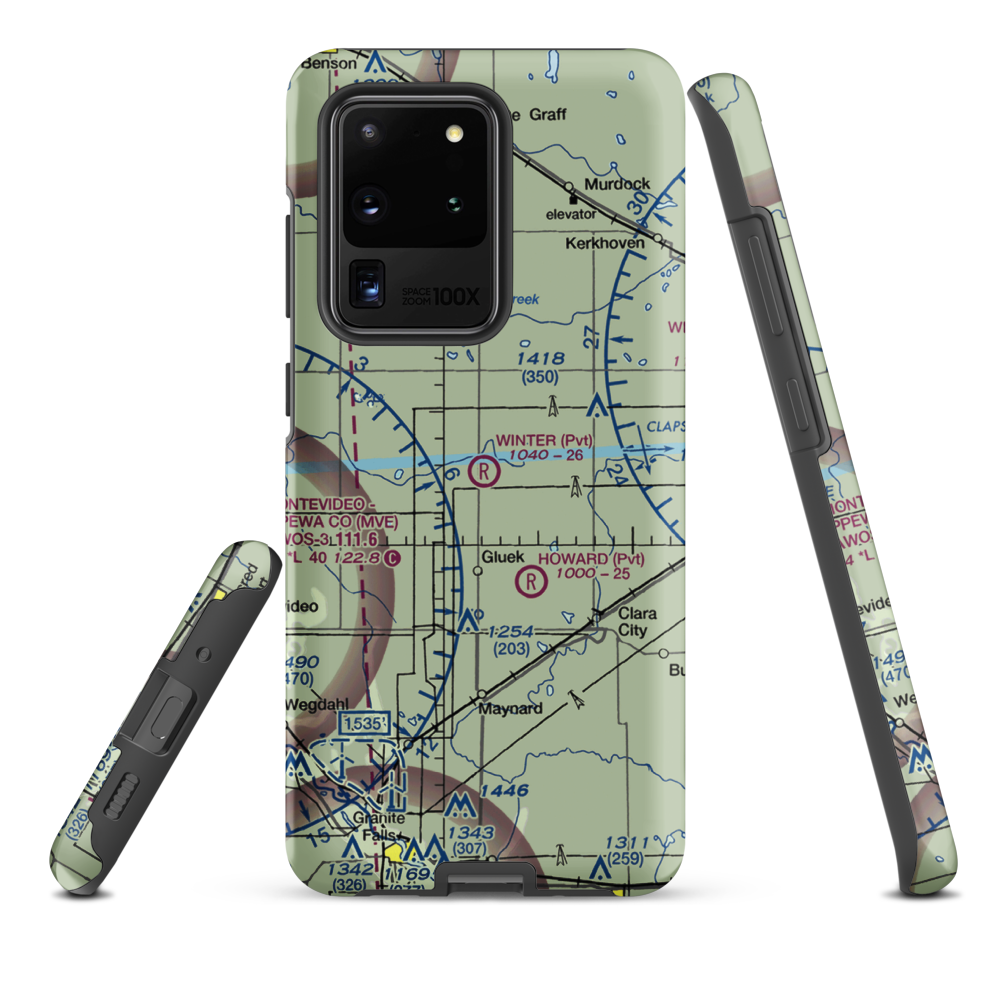 Winter Strip (2MN1) VFR Sectional Samsung Phone Case Samsung Galaxy S20 Ultra model shown