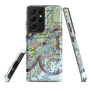 Wiscasset Airport (IWI) VFR Sectional Samsung Phone Case