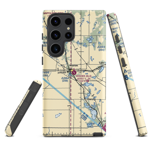 Wishek Municipal Airport (6L5) VFR Sectional Samsung Phone Case