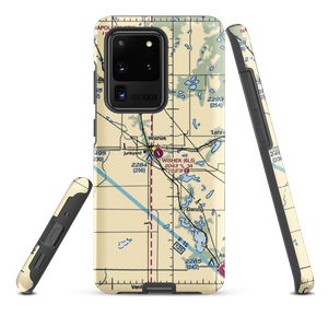 Wishek Municipal Airport (6L5) VFR Sectional Samsung Phone Case