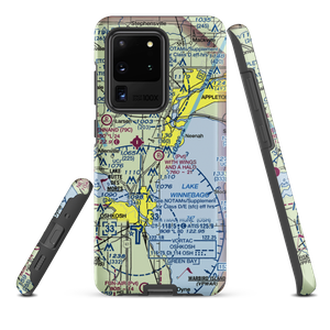 With Wings And A Halo Airport (0WI7) VFR Sectional Samsung Phone Case