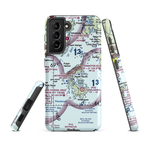 Witherspoons Airport (ME41) VFR Sectional Samsung Phone Case