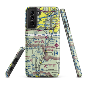 Wix Airport (03IL) VFR Sectional Samsung Phone Case