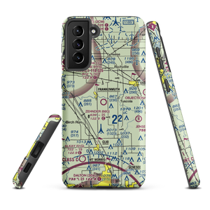 Wm 'Tiny' Zehnder Field (66G) VFR Sectional Samsung Phone Case