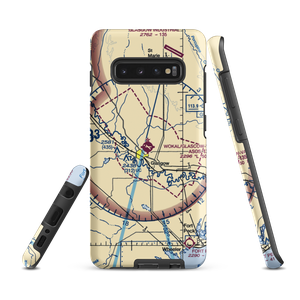 Wokal Field/Glasgow-Valley County Airport (GGW) VFR Sectional Samsung Phone Case