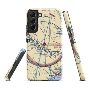 Wokal Field/Glasgow-Valley County Airport (GGW) VFR Sectional Samsung Phone Case