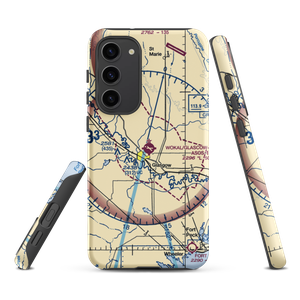 Wokal Field/Glasgow-Valley County Airport (GGW) VFR Sectional Samsung Phone Case