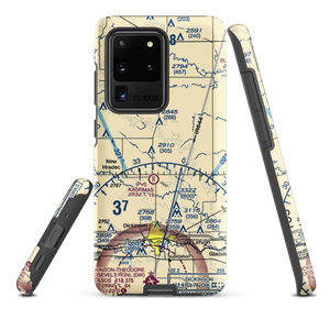 Wolberg's Private Airport (7ND1) VFR Sectional Samsung Phone Case