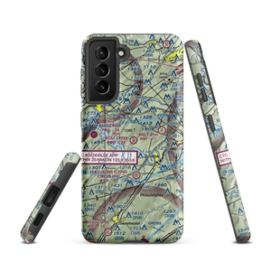 Wolf Creek Airport (2TN7) VFR Sectional Samsung Phone Case