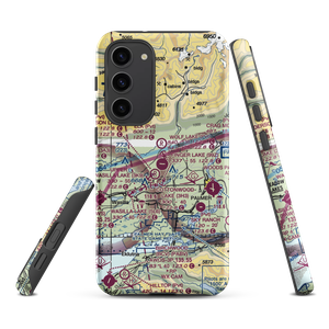 Wolf Lake Airport (4AK6) VFR Sectional Samsung Phone Case