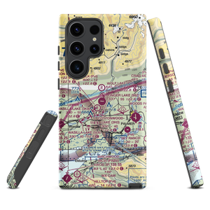 Wolf Lake Airport (4AK6) VFR Sectional Samsung Phone Case