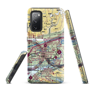 Wolf Lake Airport (4AK6) VFR Sectional Samsung Phone Case