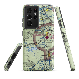 Wolf Mountain Airport (OK59) VFR Sectional Samsung Phone Case