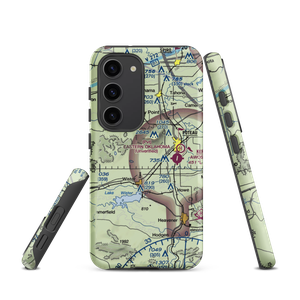 Wolf Mountain Airport (OK59) VFR Sectional Samsung Phone Case