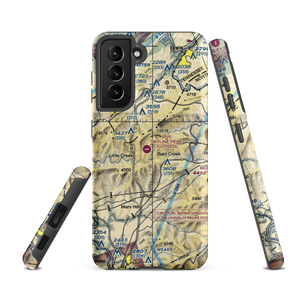Wolf Ridge Airport (33NR) VFR Sectional Samsung Phone Case
