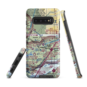 Wolf Track Airport (9AK8) VFR Sectional Samsung Phone Case