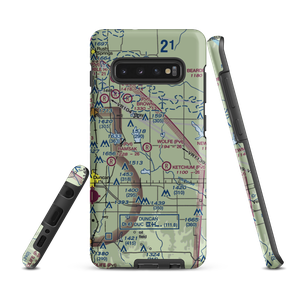Wolfe Field Airport (1OK3) VFR Sectional Samsung Phone Case