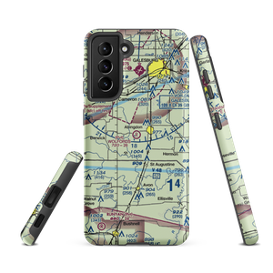 Wolford's Airport (IL01) VFR Sectional Samsung Phone Case