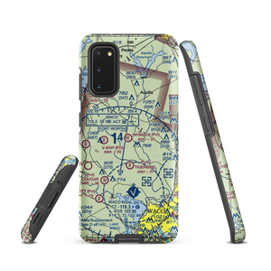 Womack Farm Airport (75TE) VFR Sectional Samsung Phone Case