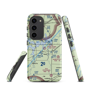 Wood Acres Airport (7MO1) VFR Sectional Samsung Phone Case