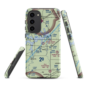 Wood Acres Airport (7MO1) VFR Sectional Samsung Phone Case