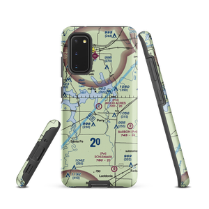 Wood Acres Airport (7MO1) VFR Sectional Samsung Phone Case