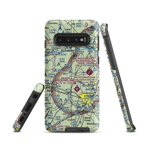 Wood Airport (63NC) VFR Sectional Samsung Phone Case