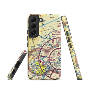 Wood Farm Airfield (12XA) VFR Sectional Samsung Phone Case