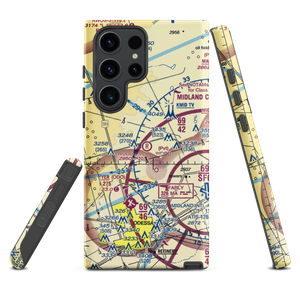 Wood Farm Airfield (12XA) VFR Sectional Samsung Phone Case