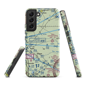 Wood Triple D Airport (TX72) VFR Sectional Samsung Phone Case