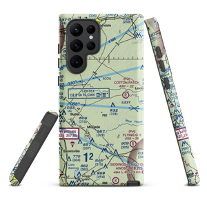 Wood Triple D Airport (TX72) VFR Sectional Samsung Phone Case