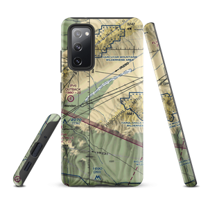 Wood's Airstrip (60AZ) VFR Sectional Samsung Phone Case