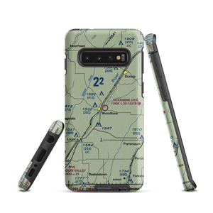 Woodbine Municipal Airport (3Y4) VFR Sectional Samsung Phone Case