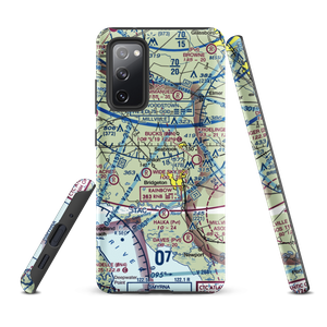 Woodcrest Farms Airstrip (JY17) VFR Sectional Samsung Phone Case