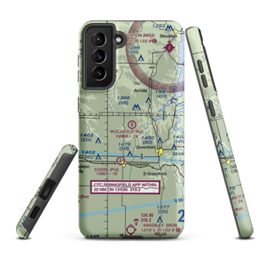 Woodfield Airpark Inc Airport (MU27) VFR Sectional Samsung Phone Case