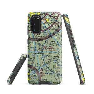 Woodford Airfield (4NK4) VFR Sectional Samsung Phone Case