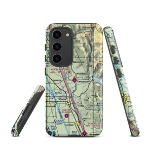 Woodlake Airport (O42) VFR Sectional Samsung Phone Case