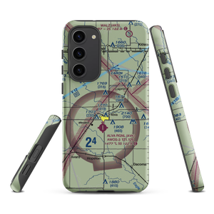 Woodlake Airport (OK14) VFR Sectional Samsung Phone Case