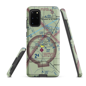 Woodlake Airport (OK14) VFR Sectional Samsung Phone Case