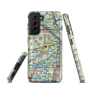 Woodlake Landing Airport (IS65) VFR Sectional Samsung Phone Case