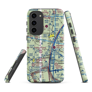 Woodland Airstrip (MU89) VFR Sectional Samsung Phone Case