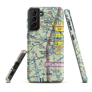 Woodle Airport (VA80) VFR Sectional Samsung Phone Case