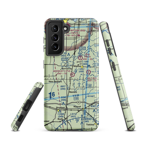 Woodley 2 Airport (5IL8) VFR Sectional Samsung Phone Case